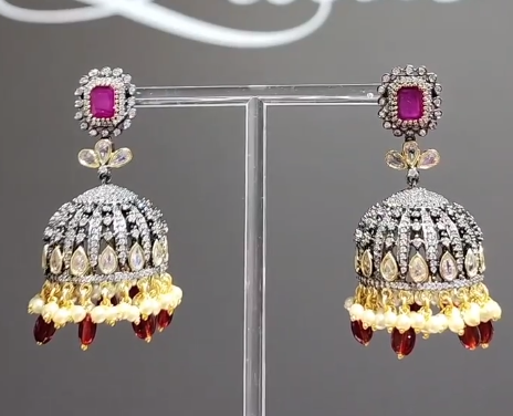 Victorian Jhumkas