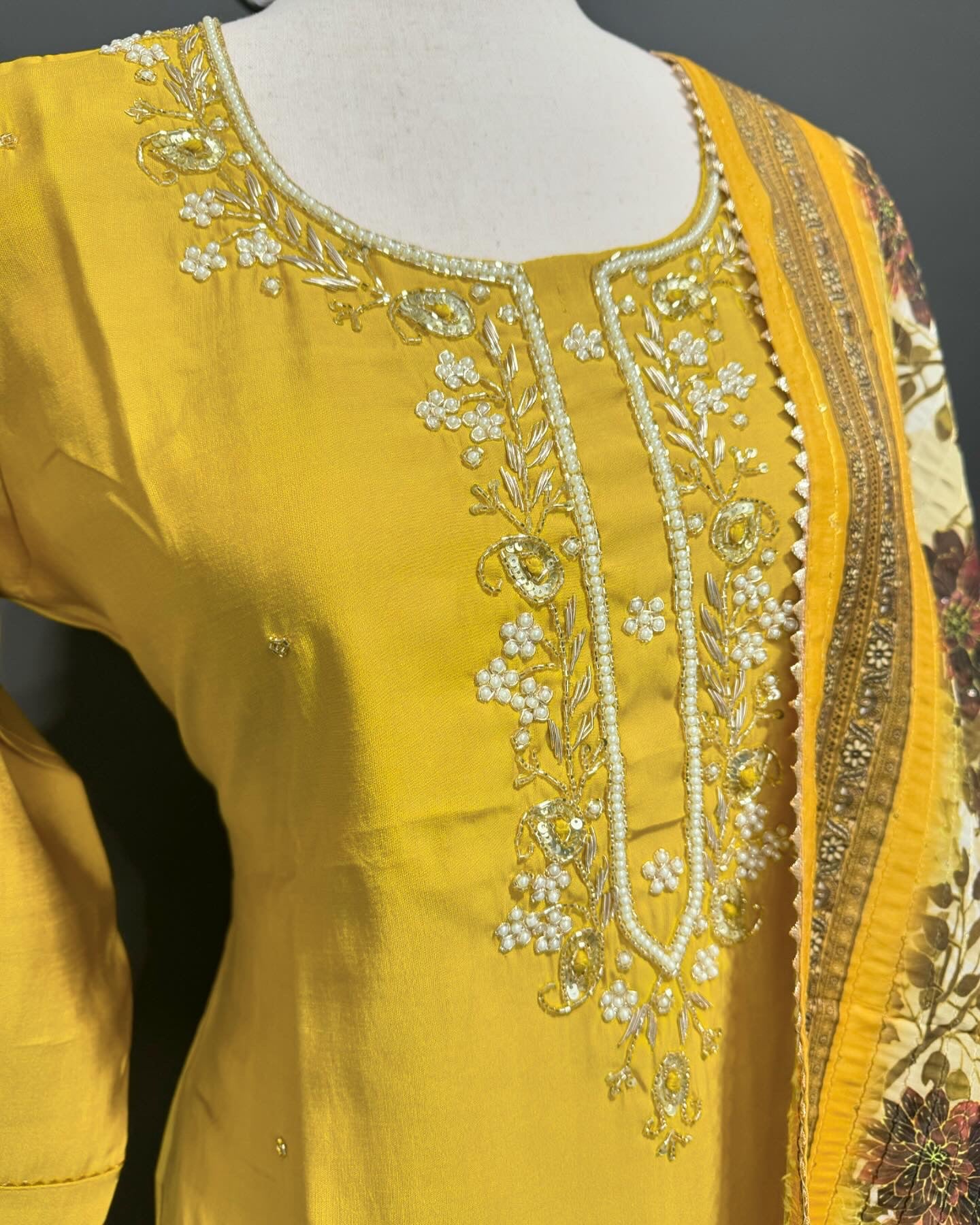 Yellow Kurti set