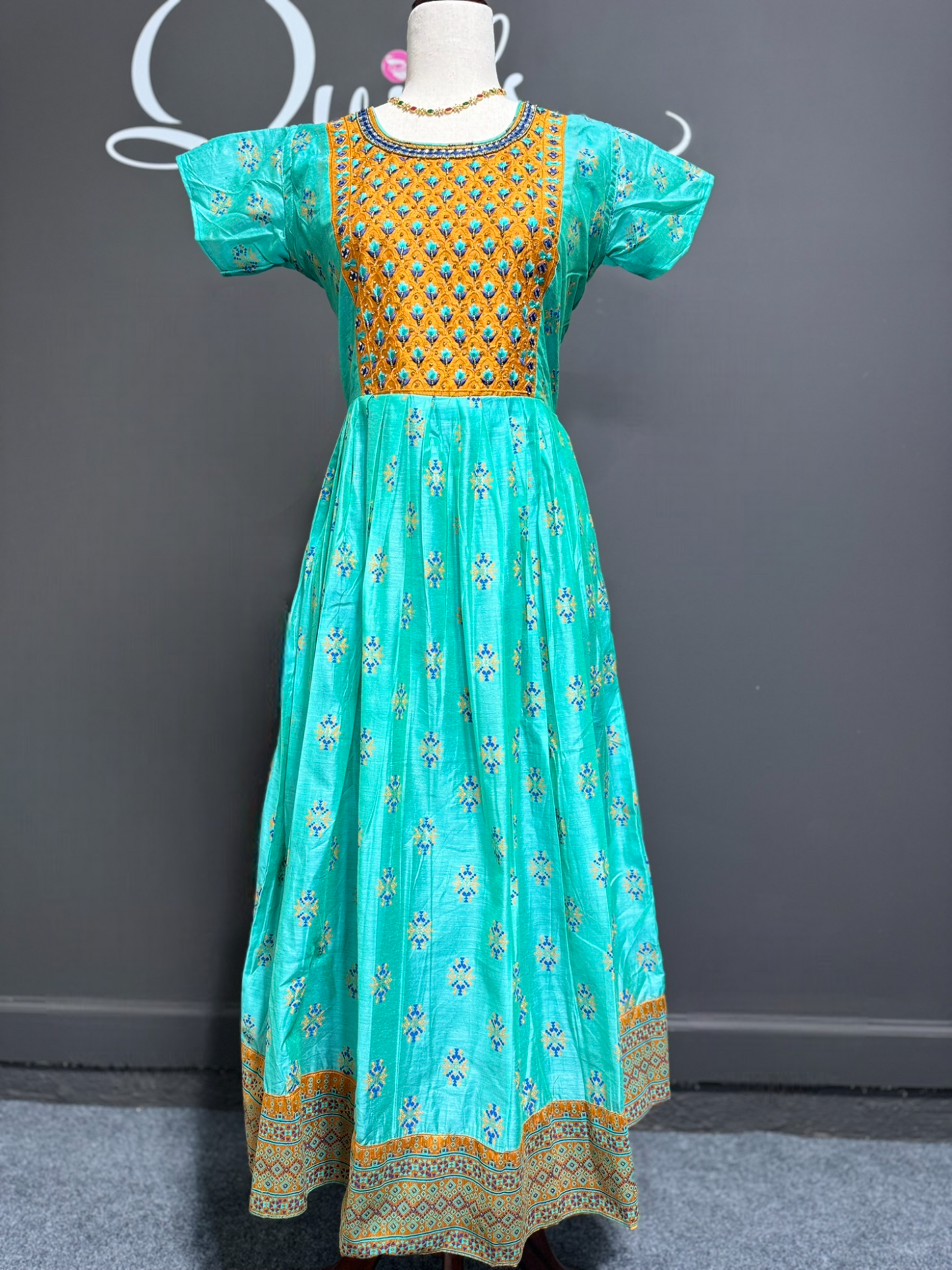 Chanderi Silk Kurti