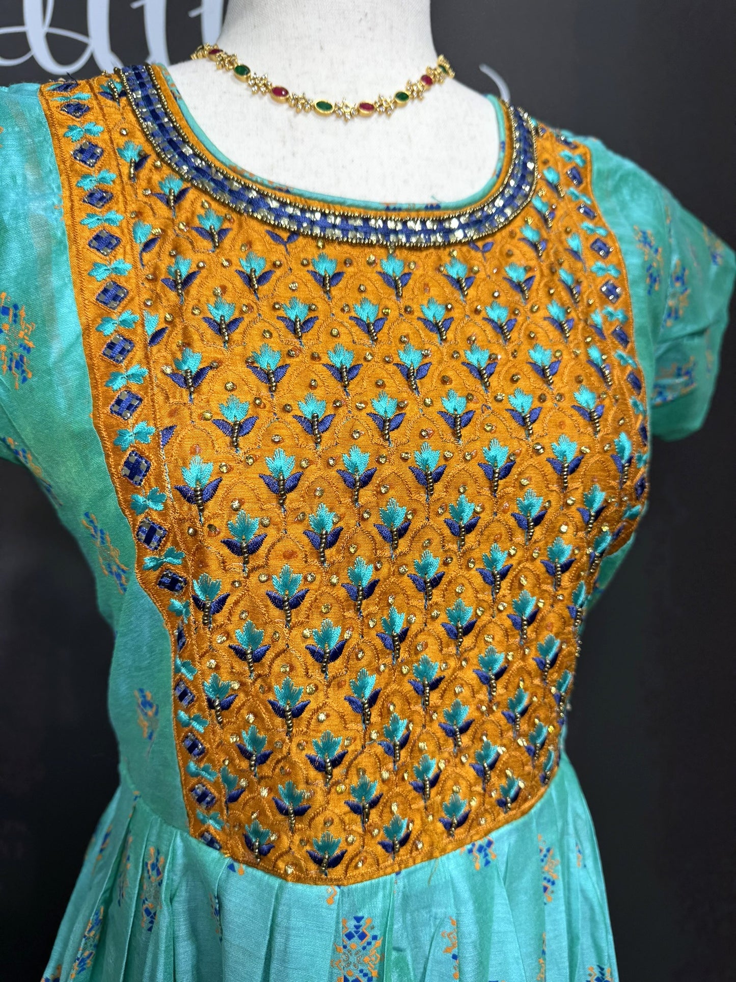 Chanderi Silk Kurti