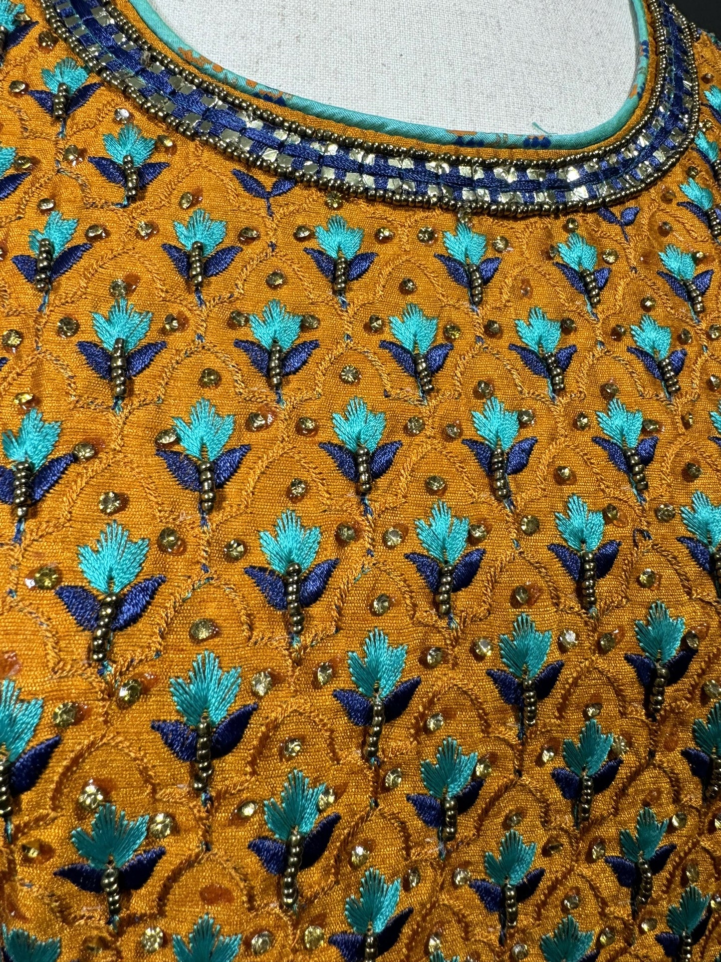 Chanderi Silk Kurti