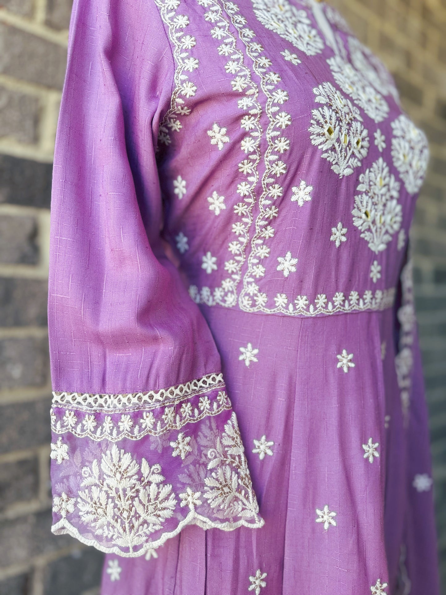 Lilac Anarkali Dress