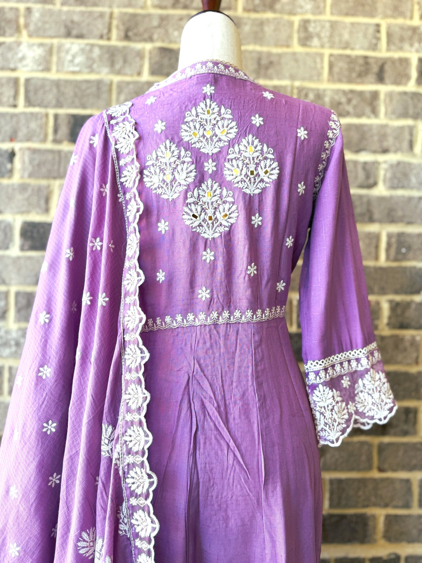 Lilac Anarkali Dress